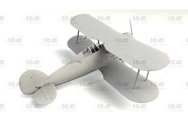 Gloster Sea Gladiator Mk.II з пілотами Королівського флоту (ICM 32045) 1/32