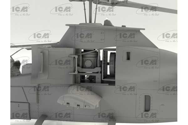 AH-1G Cobra (раннего производства) (ICM 32060) 1/32