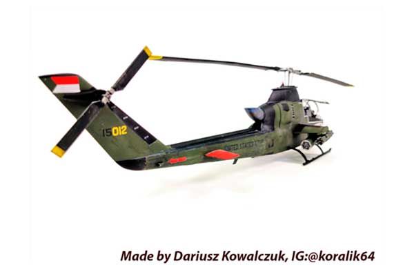 AH-1G Cobra: позднее производство (ICM 32061) 1/32