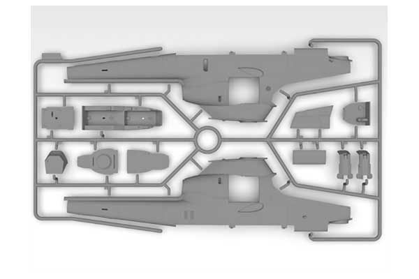 AH-1G Cobra: позднее производство (ICM 32061) 1/32