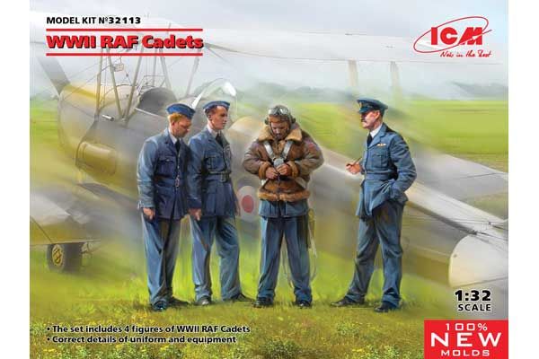 Курсанты ВВС Великобритании 2МВ (ICM 32113) 1/32