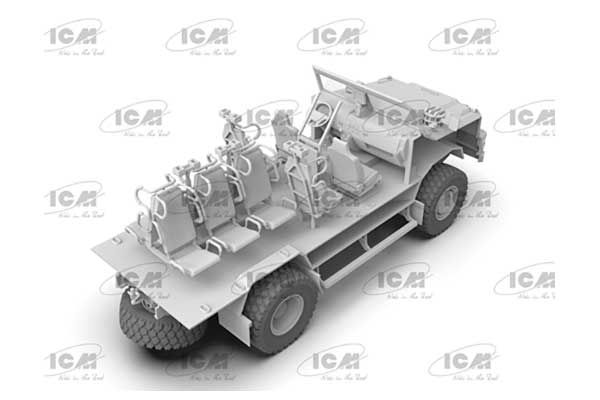Козак-001 Национальная гвардия Украины (ICM 35015) 1/35