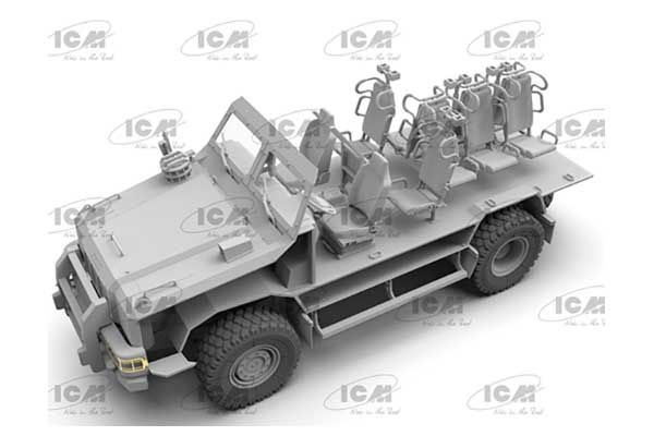 Козак-001 Национальная гвардия Украины (ICM 35015) 1/35