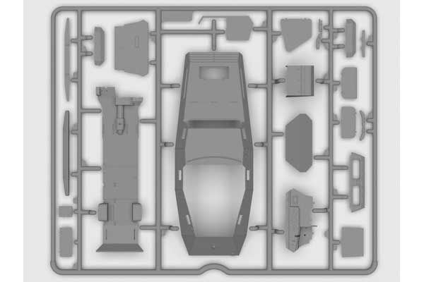 Sd.Kfz. 247 Ausf.B с пулеметом MG 34 (ICM 35112) 1/35