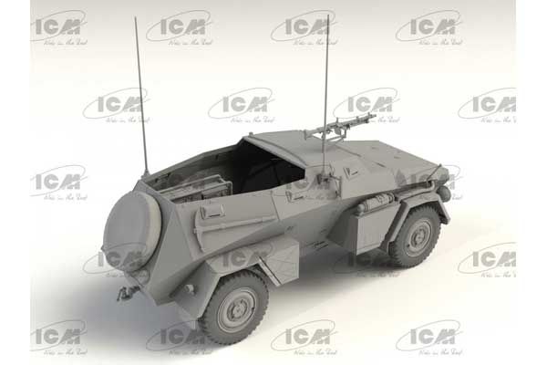 Sd.Kfz. 247 Ausf.B с пулеметом MG 34 (ICM 35112) 1/35