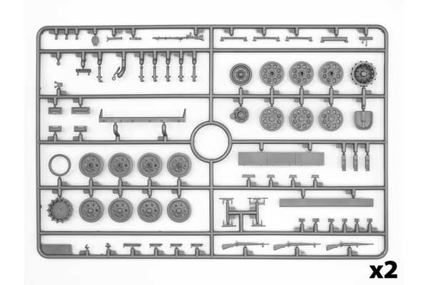 Krankenpanzerwagen Sd.Kfz.251/8 Ausf.A (ICM 35113) 1/35