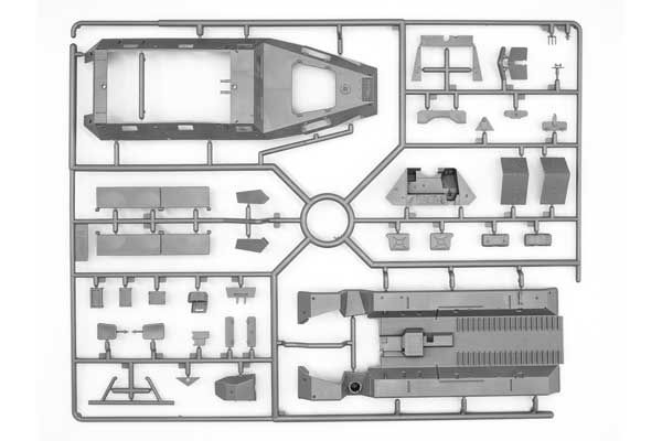 Krankenpanzerwagen Sd.Kfz.251/8 Ausf.A (ICM 35113) 1/35