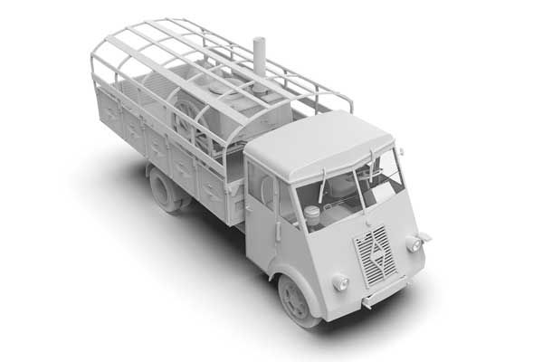 Gulaschkanone Немецкая мобильная полевая кухня 2МВ LKW AHN (ICM 35415) 1/35