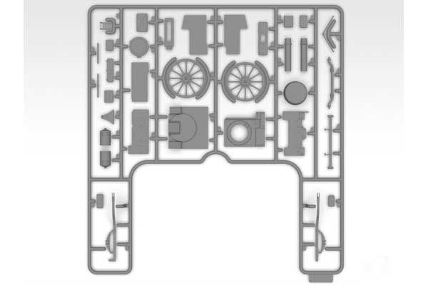 Gulaschkanone Немецкая мобильная полевая кухня 2МВ LKW AHN (ICM 35415) 1/35