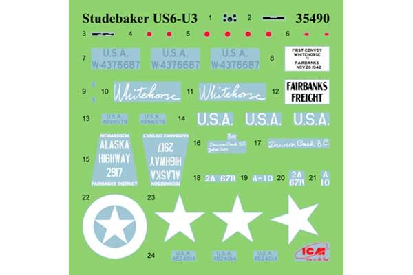 Studebaker US6-U3 (ICM 35490) 1/35