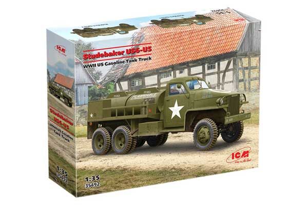 Studebaker US6-U5 Американський бензовоз 2СВ (ICM 35492) 1/35