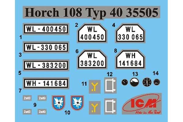 Horch 108 Typ 40 (ICM 35505) 1/35