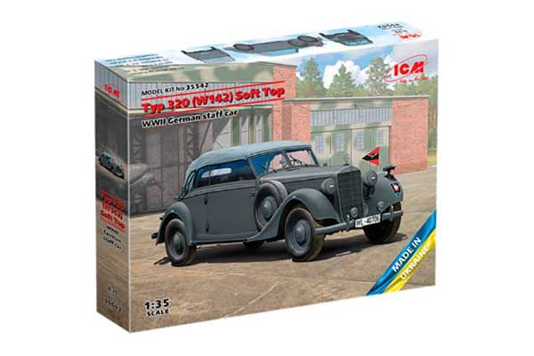 Typ 320 (W142) Soft Top (ICM 35542) 1/35