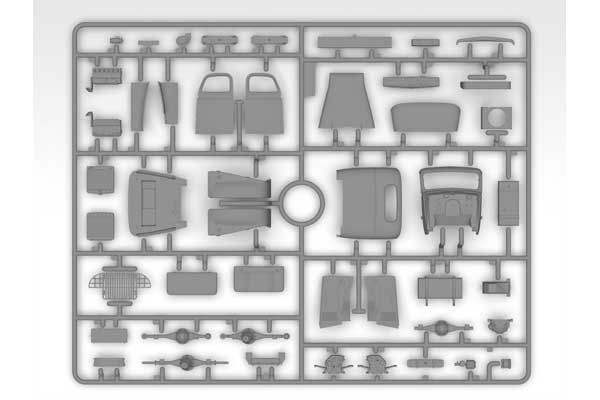 Мобільна каплиця британської армії 2СВ (ICM 35586) 1/35