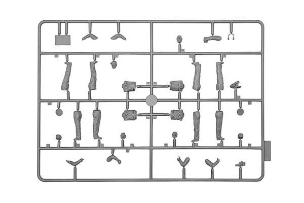 Мобильный офис Монтгомери со штабом (ICM 35604) 1/35