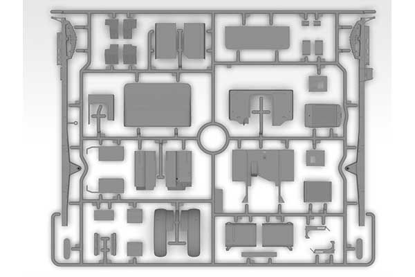 Мобильный офис Монтгомери со штабом (ICM 35604) 1/35