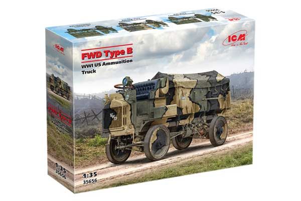 FWD Type B Американський транспортер боєприпасів 1СВ (ICM 35656) 1/35