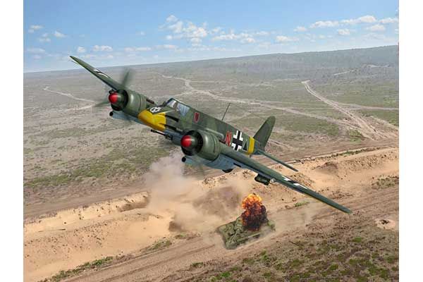 Hs 129B-1 (ICM 48215) 1/48 Hs 129B-1 (ICM 48215) 1/48