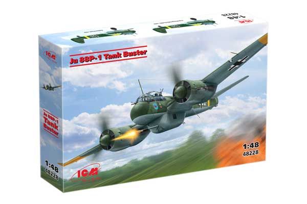 Ju 88P-1 “Винищувач танків” (ICM 48228) 1/48