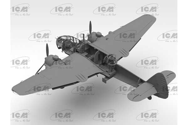 Bristol Beaufort Mk.IA с тропическими фильтрами (ICM 48311) 1/48