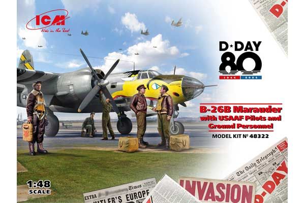 B-26B Marauder (ICM 48322) 1/48 B-26B Marauder (ICM 48322) 1/48