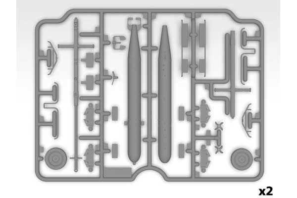 Немецкое авиационное вооружение 2МВ (ICM 48408) 1/48