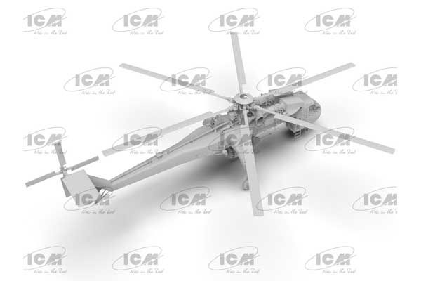 Sikorsky CH-54A Tarhe с бомбой M-121 (ICM 53055) 1/35