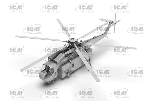 CH-54A Tarhe с универсальным военным контейнером (ICM 53057) 1/35