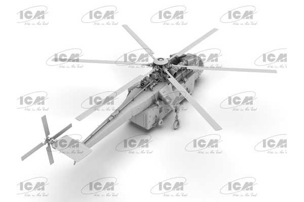 CH-54A Tarhe с универсальным военным контейнером (ICM 53057) 1/35