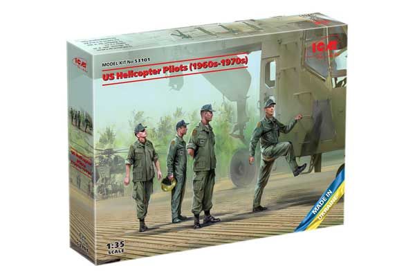 Американские пилоты вертолетов (1960-1970-е) (ICM 53101) 1/35