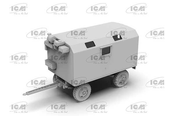 Причіп Збройних Сил України (ICM 72819) 1/72