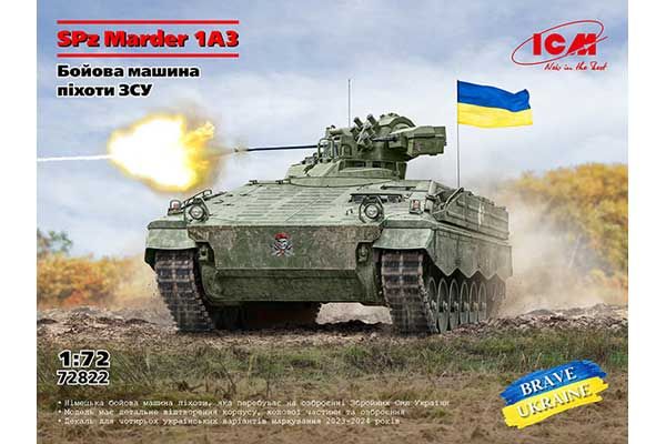 SPz Marder 1A3 (ICM 72822) 1/72 SPz Marder 1A3 (ICM 72822) 1/72