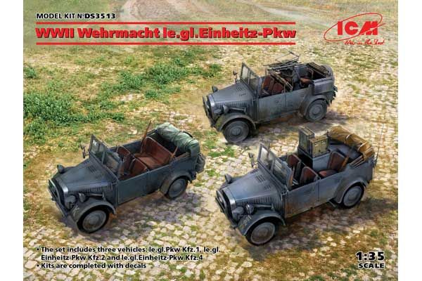 Вермахт Второй Мировой войны le.gl.Teilz-Pkw (ICM DS3513) 1/35