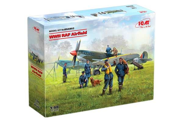 Аеродром ВПС Великобританії Другої світової війни (ICM DS4802) 1/48