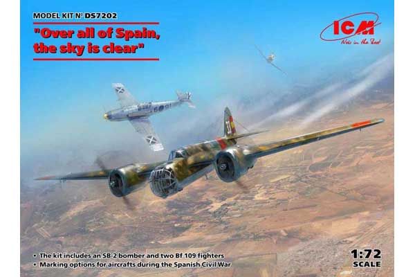 "Над всей Испанией небо чистое" (ICM DS7202) 1/72