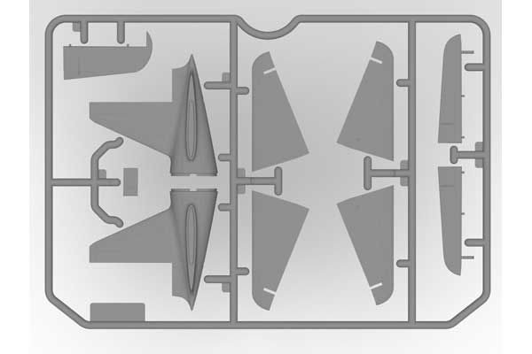 Над небом Китаю. Кі-21-Іа, два Кі-27а (ICM DS7204) 1/72