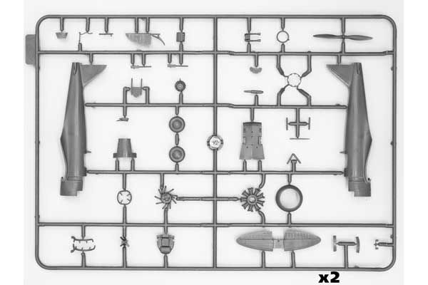 Над небом Китаю. Кі-21-Іа, два Кі-27а (ICM DS7204) 1/72