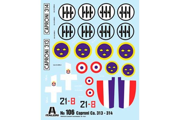 Caproni Ca. 313/314 (Italeri 0106) 1/72