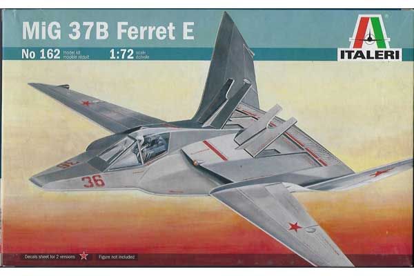 МиГ-37Б Ferret E (ITALERI 0162) 1/72 МиГ-37Б Ferret E (ITALERI 0162) 1/72
