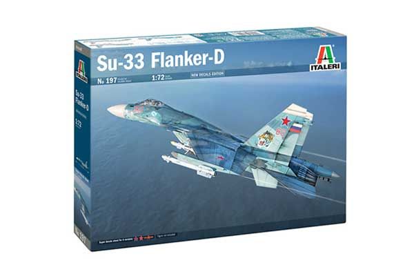 Су-33 Flanker D (ITALERI 0197) 1/72