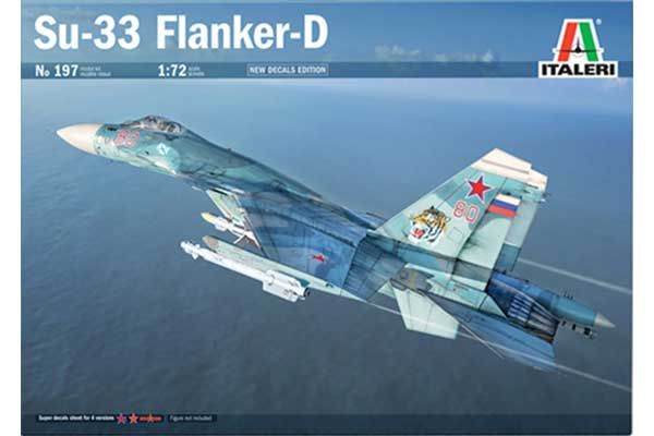 Су-33 Flanker D (ITALERI 0197) 1/72