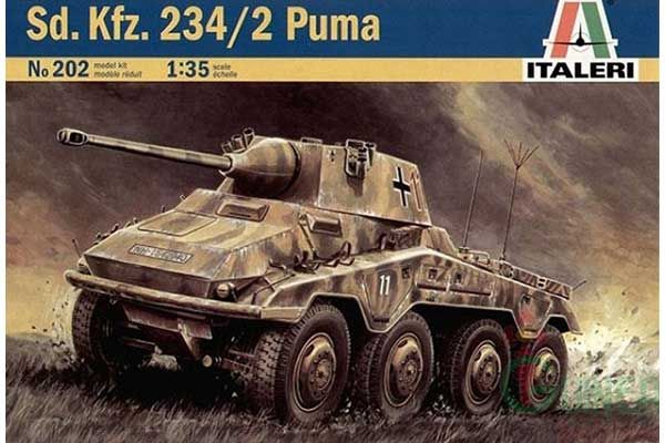 Sd.Kfz. 234/2 Puma (ITALERI 0202) 1/35 Sd.Kfz. 234/2 Puma (ITALERI 0202) 1/35