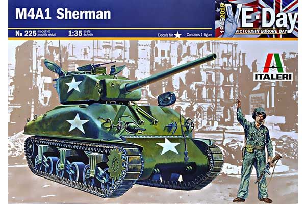 M4 A1 Sherman (1/35) Italeri 0225 M4 A1 Sherman (1/35) Italeri 0225