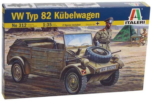 VW Typ 82 Kubelwagen (ITALERI 0312) 1/35