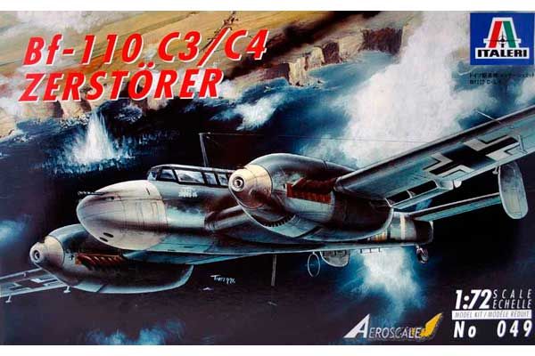 Bf-110 C3/C4 Zerstorer (Italeri 049) 1/72 Bf-110 C3/C4 Zerstorer (Italeri 049) 1/72
