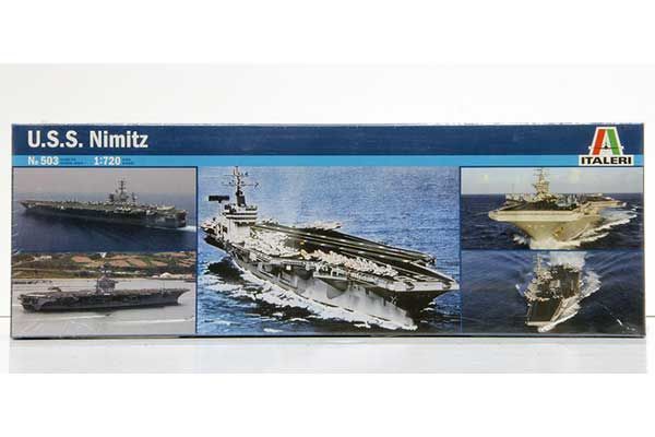 USS Nimitz CVN-68 (ITALERI 0503) 1/720 USS Nimitz CVN-68 (ITALERI 0503) 1/720