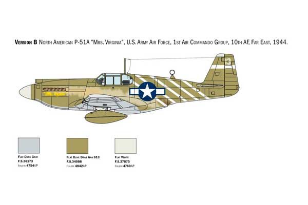 P-51A Mustang (Italeri 1423) 1/72