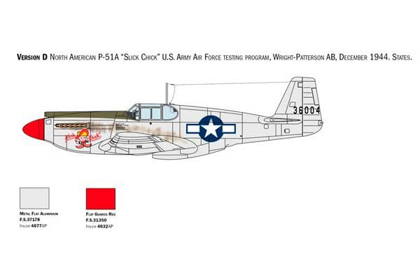 P-51A Mustang (Italeri 1423) 1/72