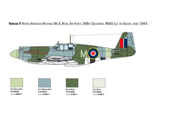 P-51A Mustang (Italeri 1423) 1/72