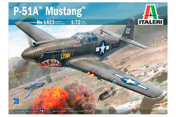 P-51A Mustang (Italeri 1423) 1/72 P-51A Mustang (Italeri 1423) 1/72